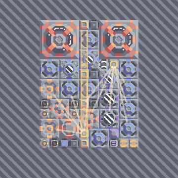 2 impacts on core (130) logicless