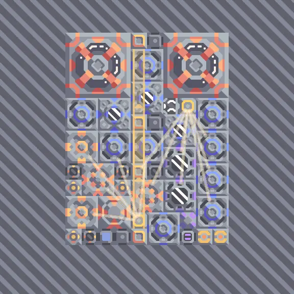 2 impacts on core (130) logicless
